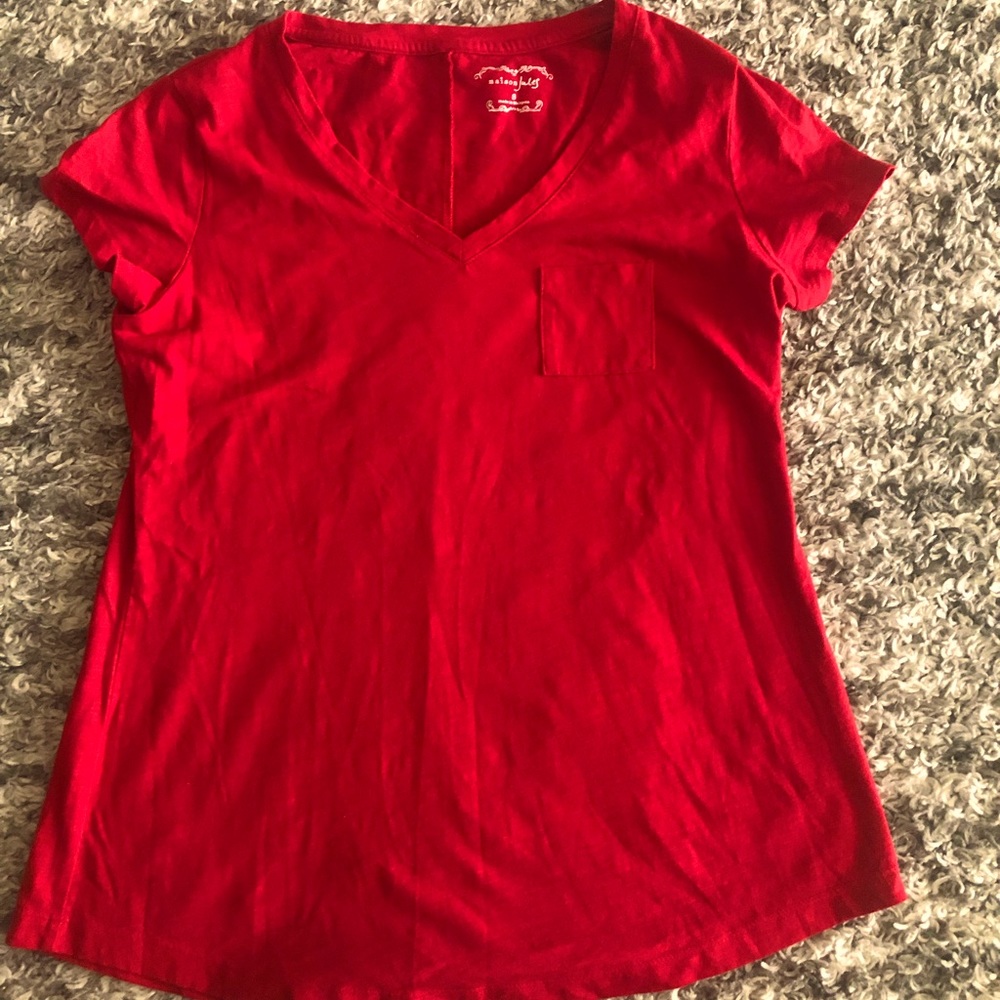 Crimson Vneck